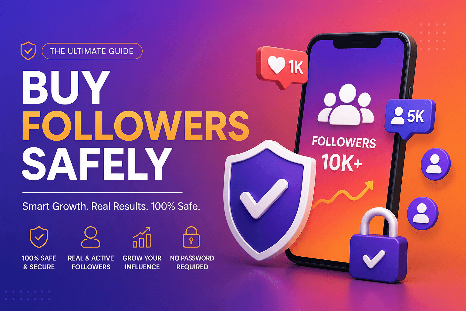 پرداخت امن بسته فالوور روی لپتاپ